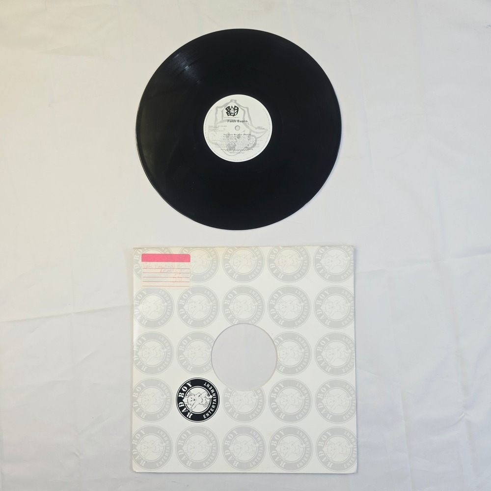 Faith Evans You Gets No Love Remix Vinyl Record 12" Promo Single Bad Boy